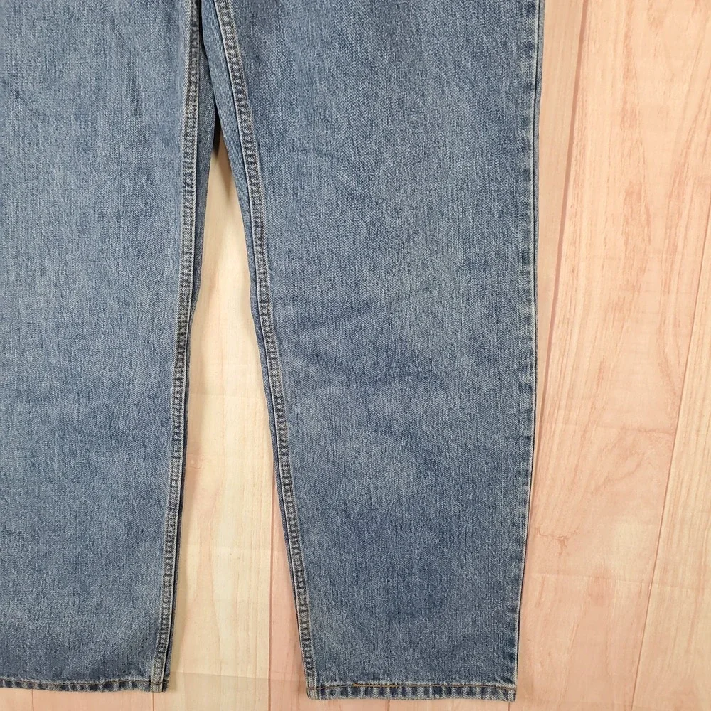 Levis 550 Relaxed Fit Baggy Jeans Mens 38x34 Blue Medium Wash Tapered Leg